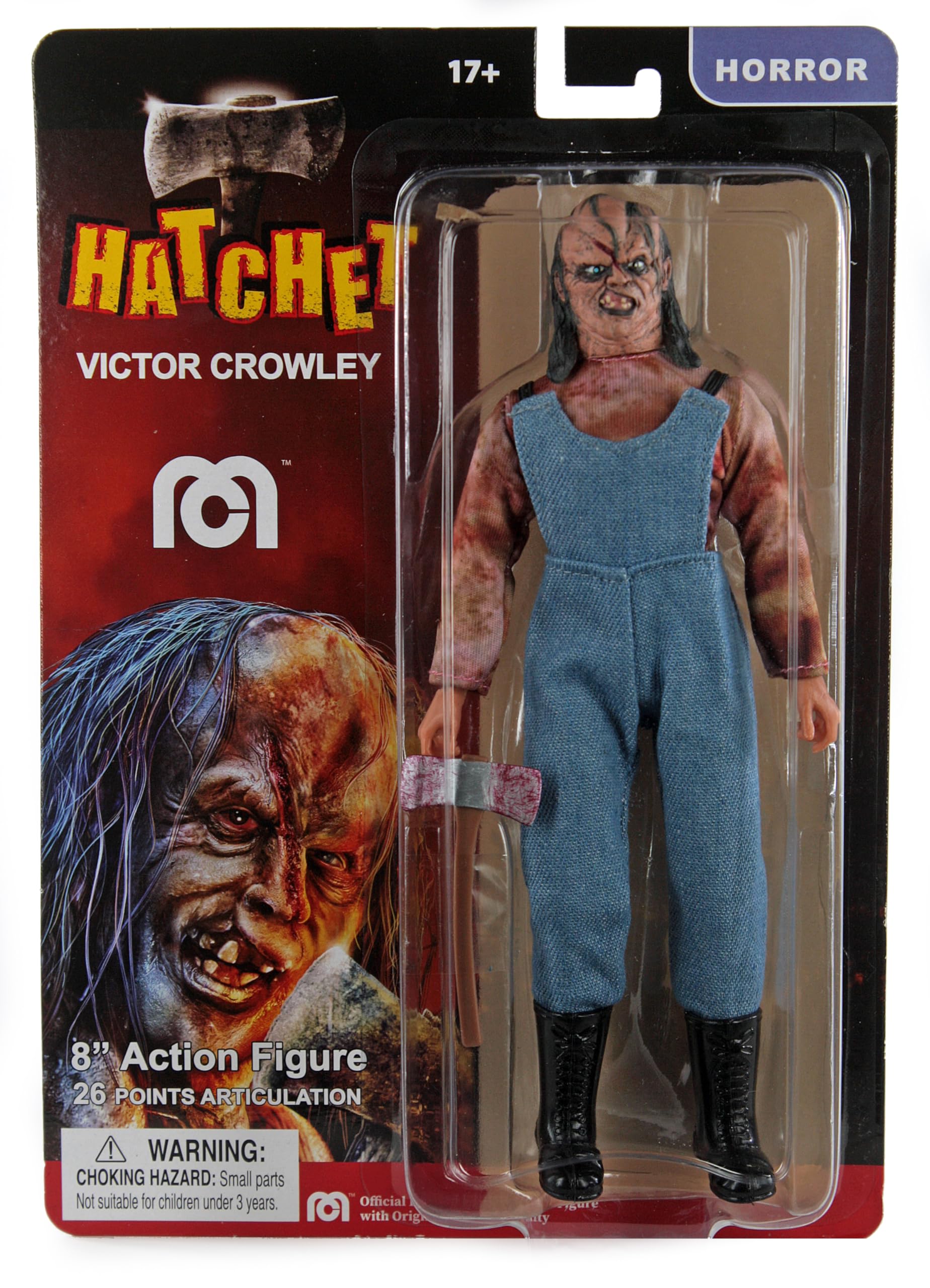 ネカNECA HATCHET ハチェット ビクター・クロウリー フィギュア新品 Neca Hatchet Victor Crowley Clothed 8 Inch Action Figure